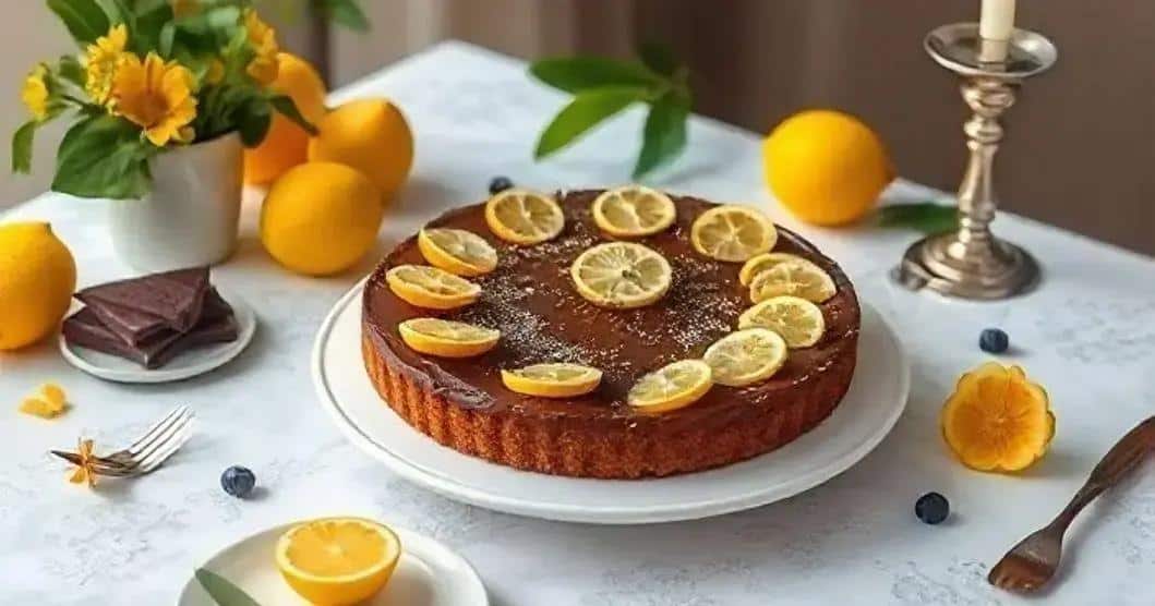 Why the Name: Torta de Chocolate com Limão Siciliano