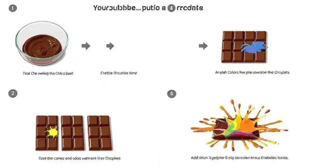 Método de preparação do efeito splash Método de preparação do efeito splash