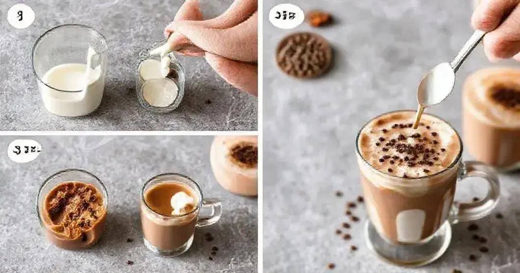 Método de Preparo do Cappuccino Gelado Método de Preparo do Cappuccino Gelado