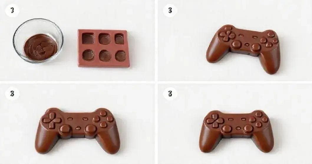 Método de Preparo do Chocolate em Forma de Controle Método de Preparo do Chocolate em Forma de Controle