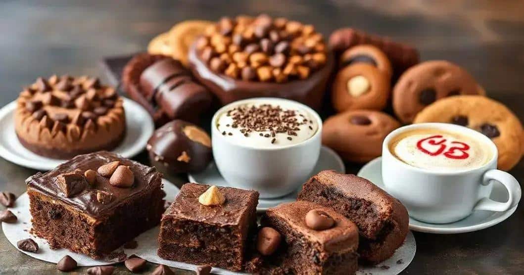 Sugestões de receitas com café e chocolate