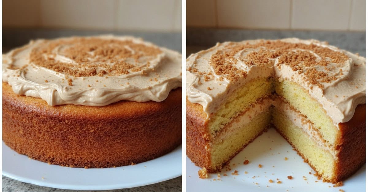 Bolo Festa Junina Chic: Paçoca Cremosa por Cima do Cacau 1 bolo festa junina chic pacoca cremosa por cima do cacau social 16x9 1 - Receitas da Bella - Os Blogs mais Incríveis da Web