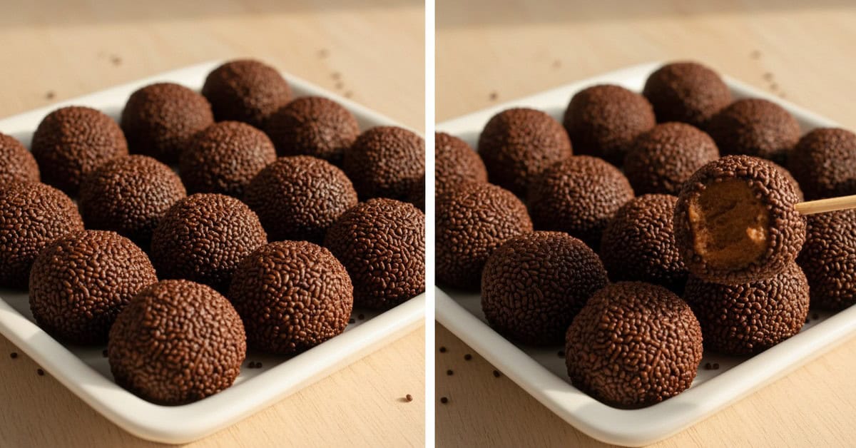 Brigadeiro Gran Fino: Pecãs Caramelizadas no Creme 1 brigadeiro gran fino pecas caramelizadas no creme social 16x9 1 - Receitas da Bella - Os Blogs mais Incríveis da Web